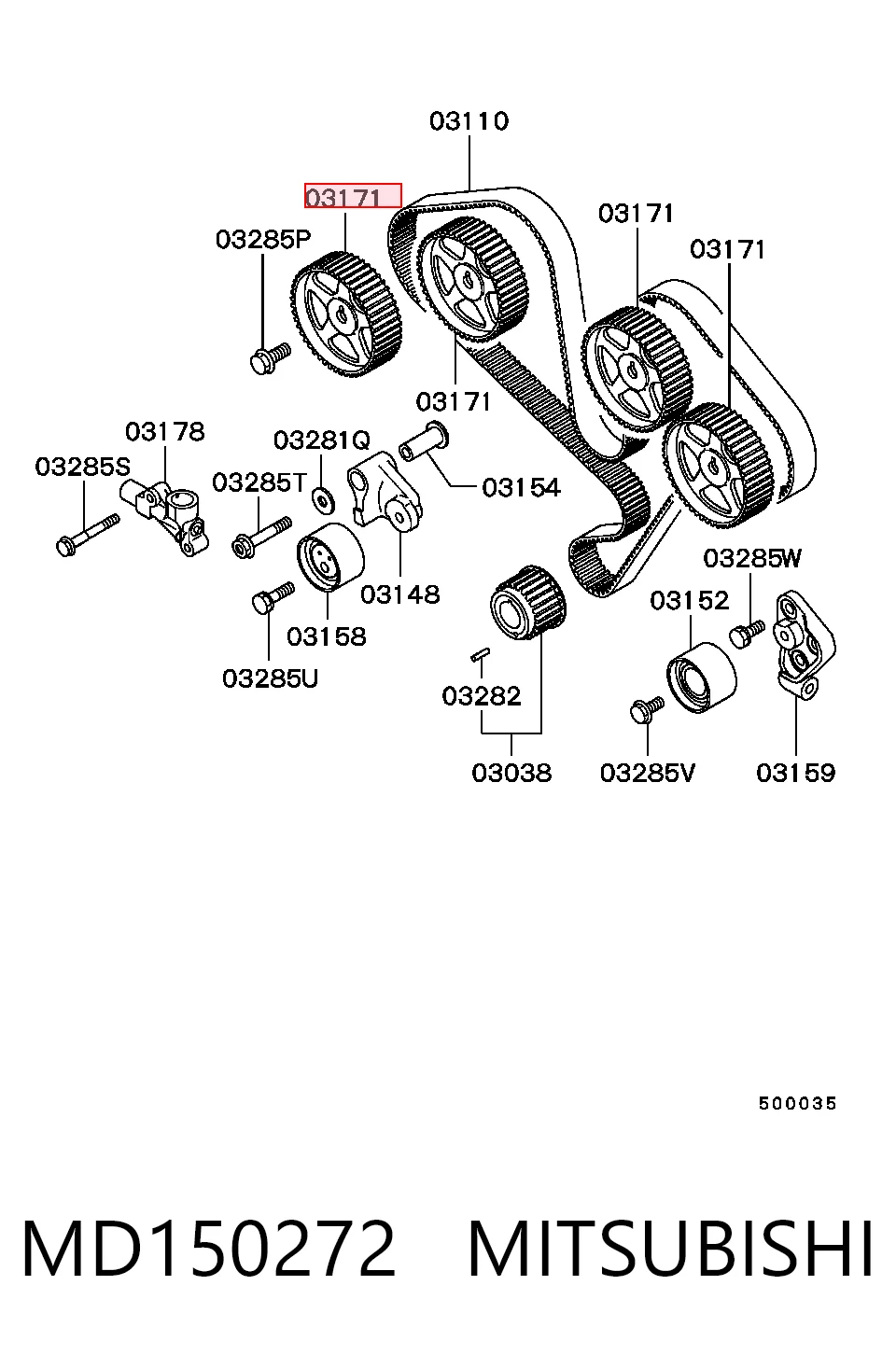 MD150272 Mitsubishi