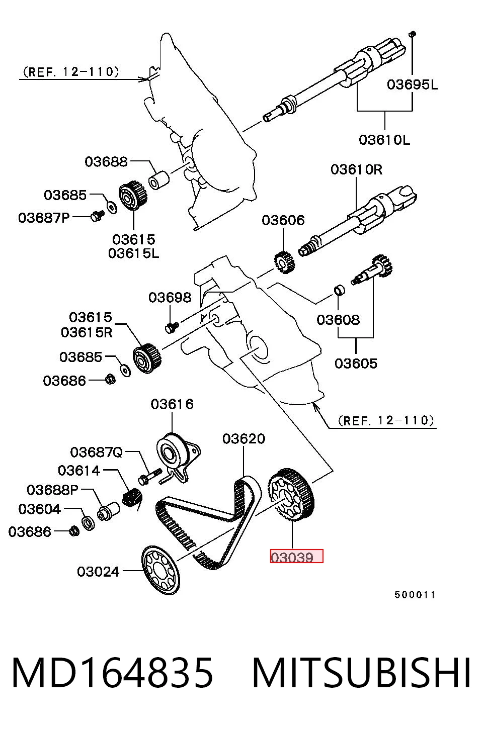 MD164835 Mitsubishi