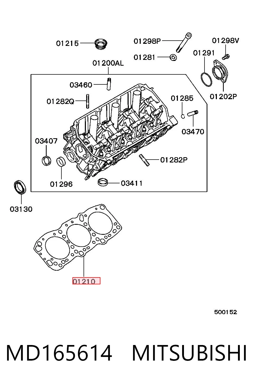 MD165614 Mitsubishi