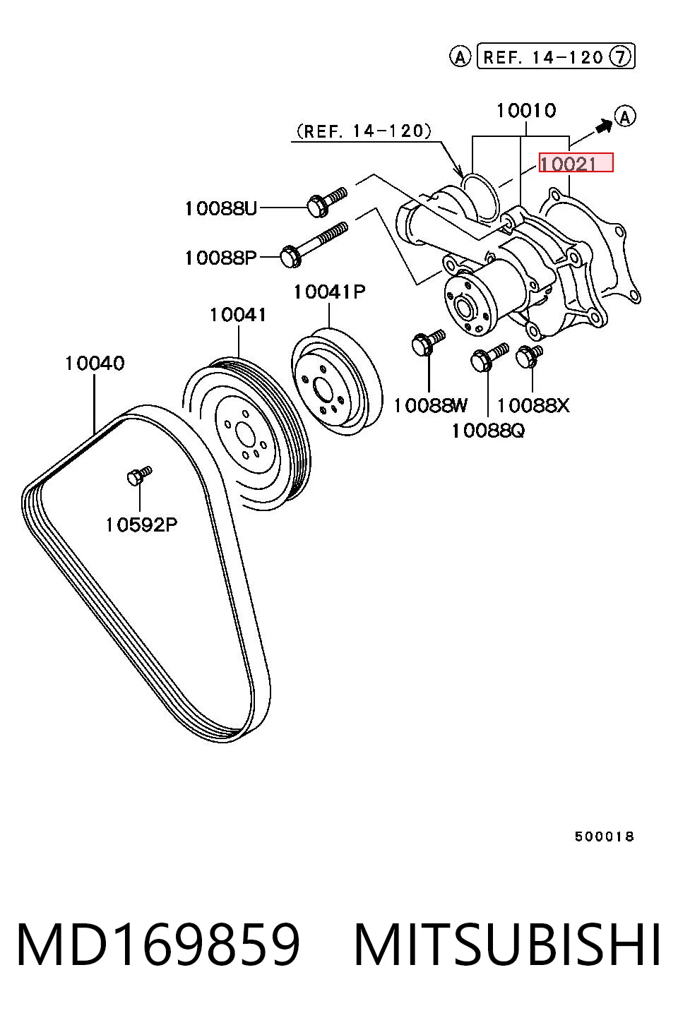 MD169859 Mitsubishi