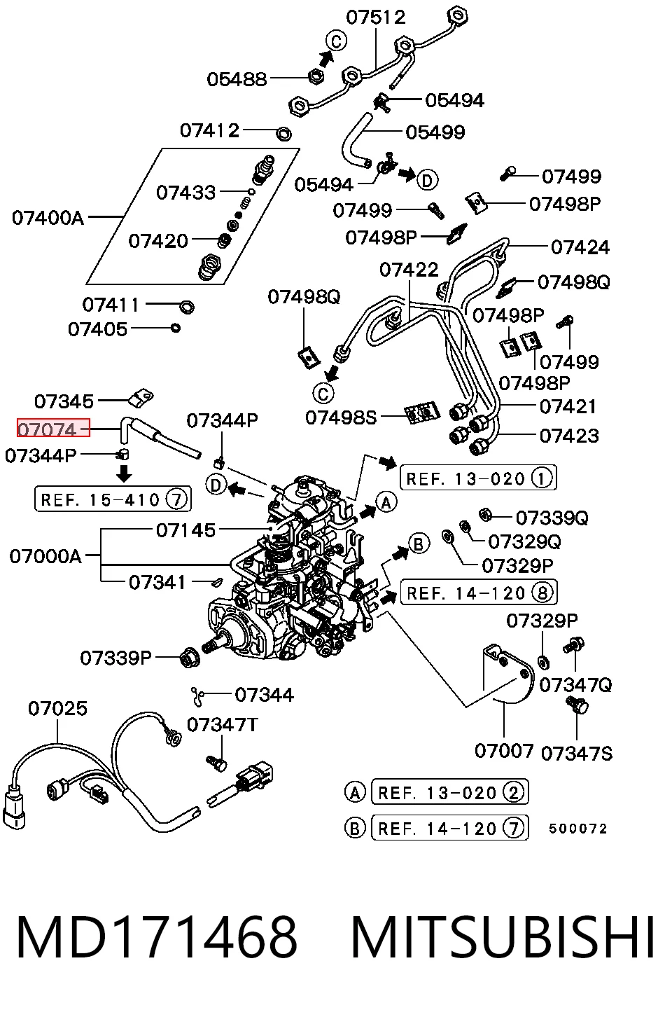 MD171468 Mitsubishi