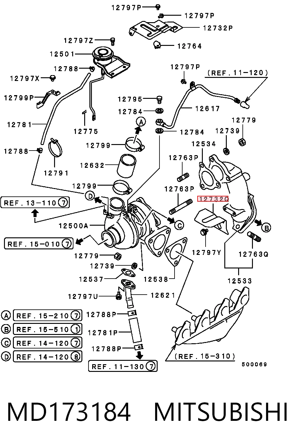 MD173184 Mitsubishi