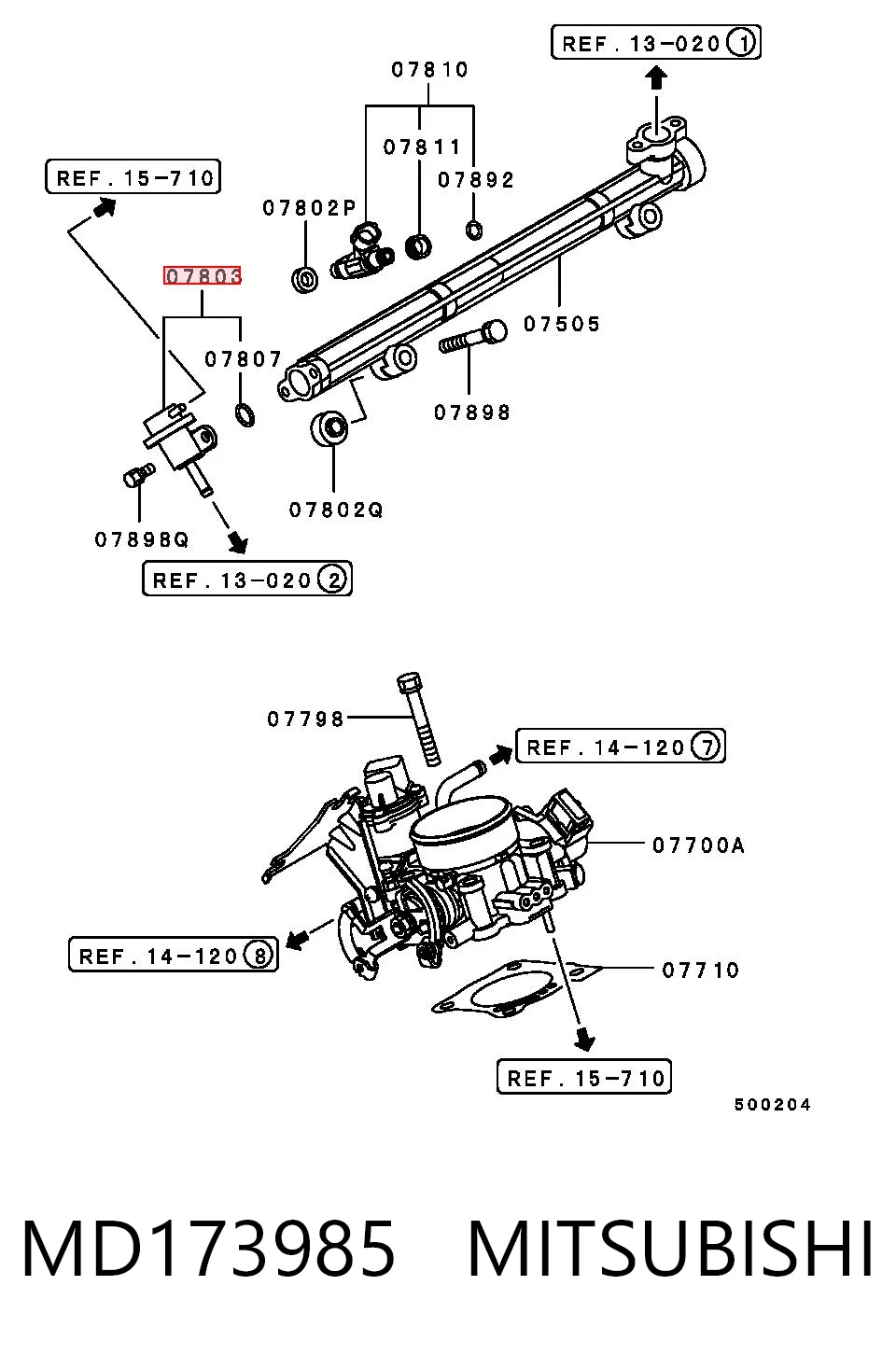 MD173985 Mitsubishi