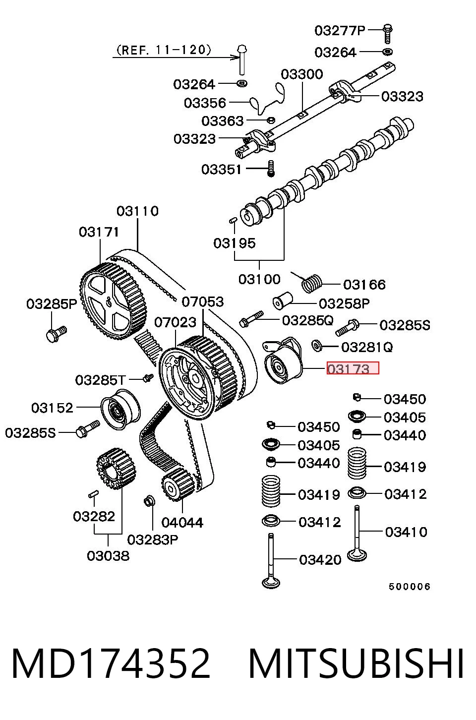 MD174352 Mitsubishi