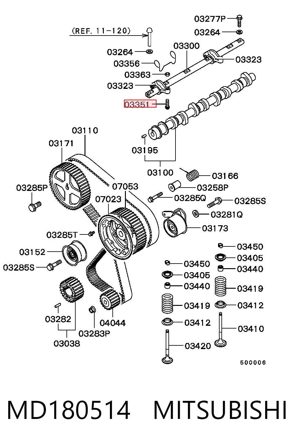MD180514 Mitsubishi