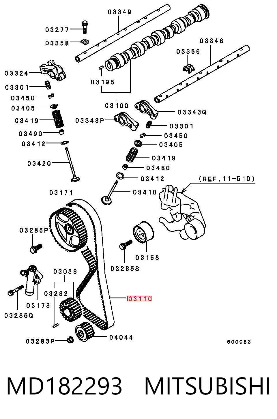 MD182293 Mitsubishi