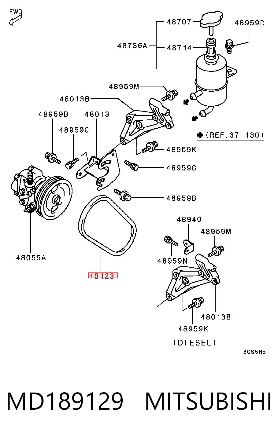 MD189129 Mitsubishi