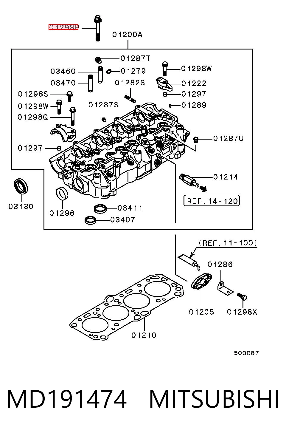 MD191474 Mitsubishi