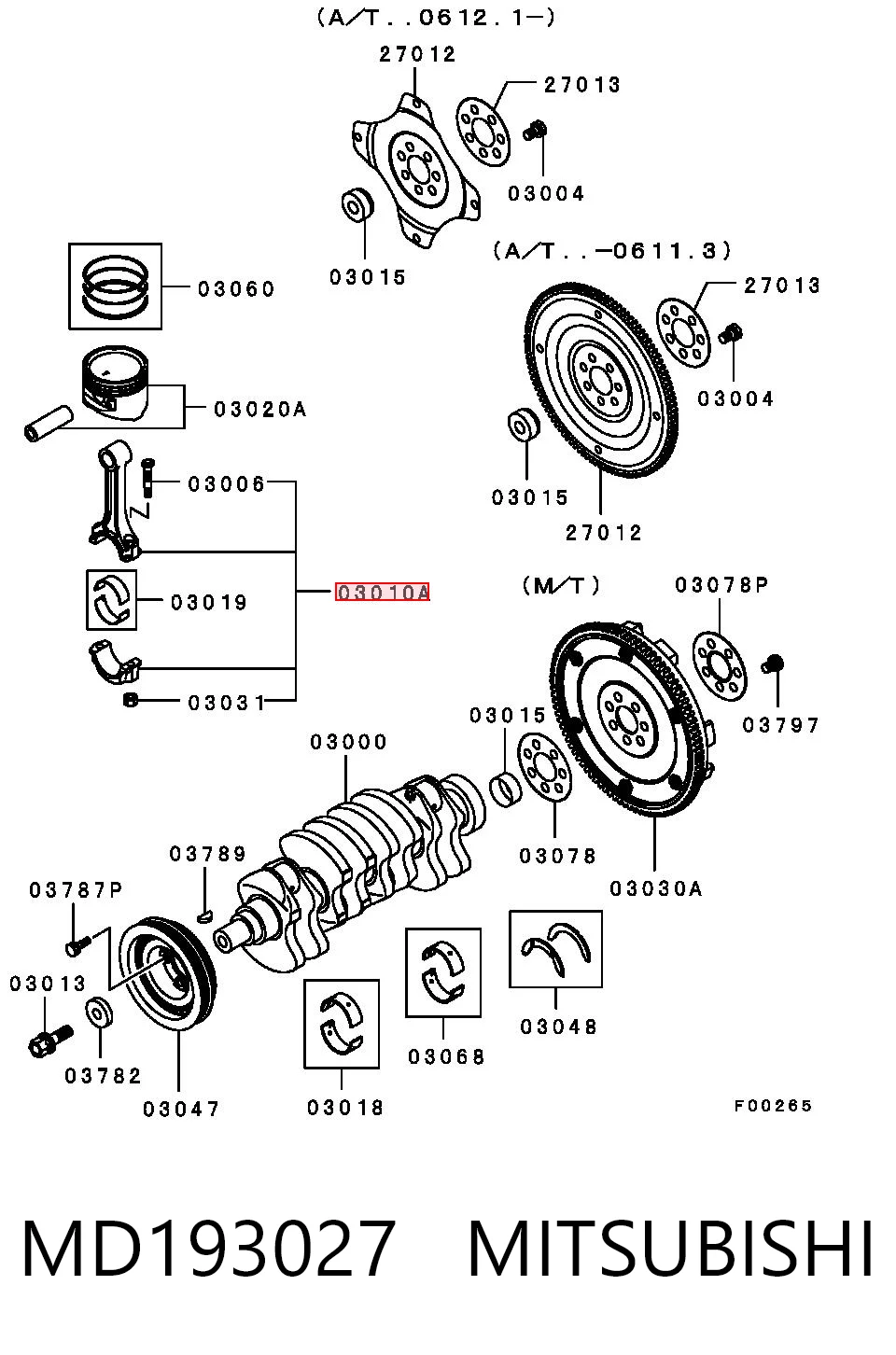 MD193027 Mitsubishi