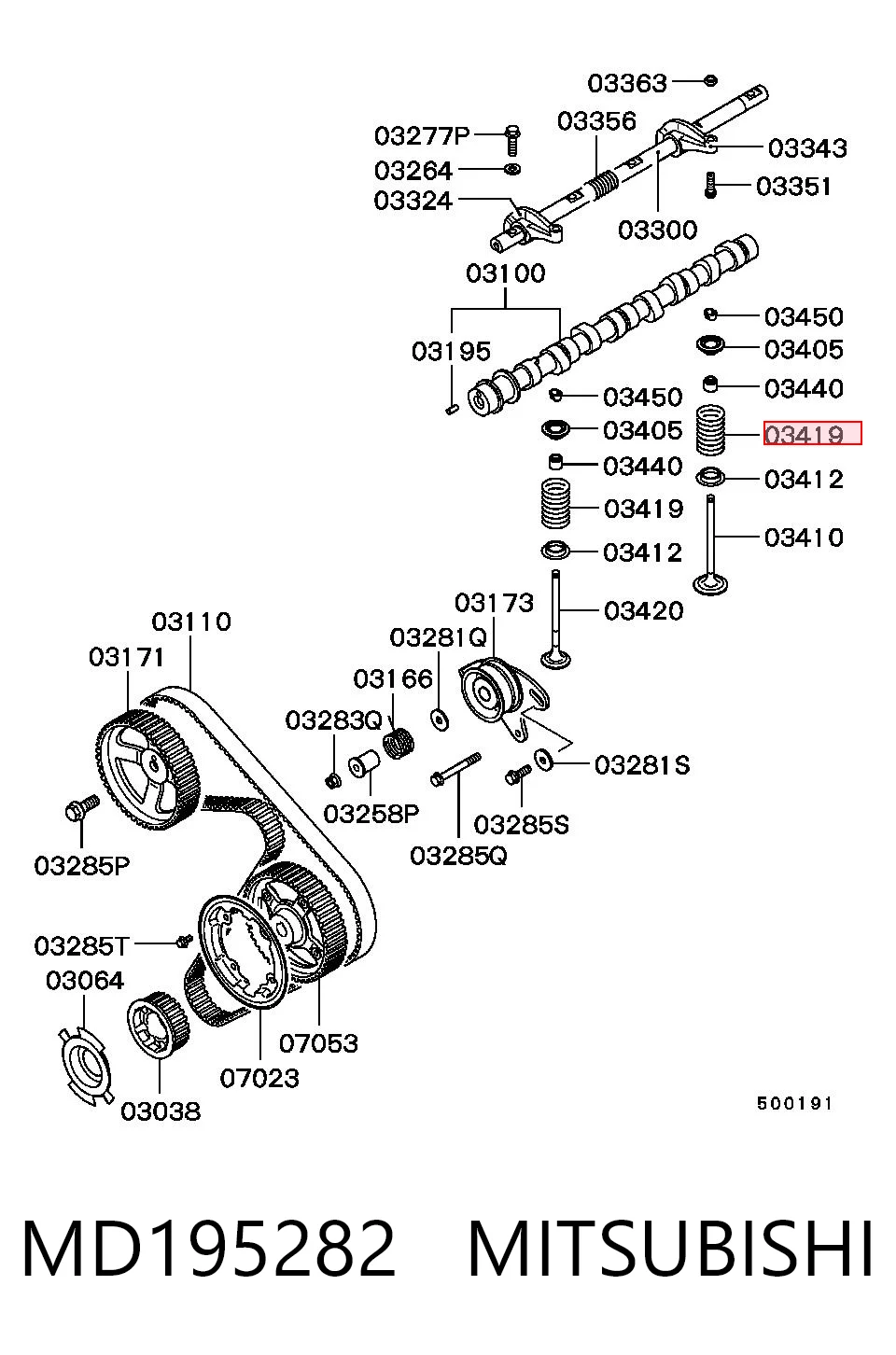 MD195282 MITSUBISHI