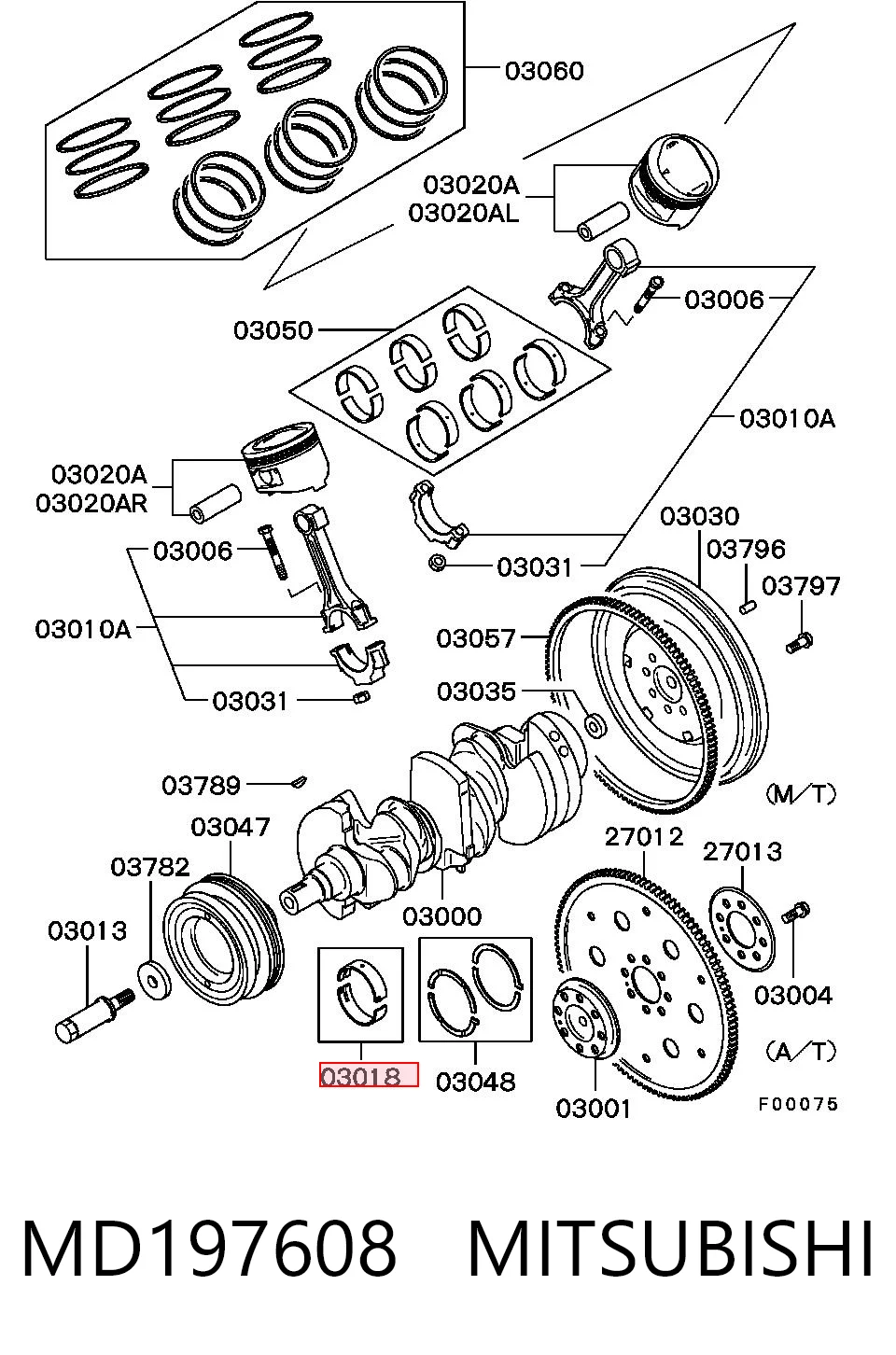 MD197608 Mitsubishi