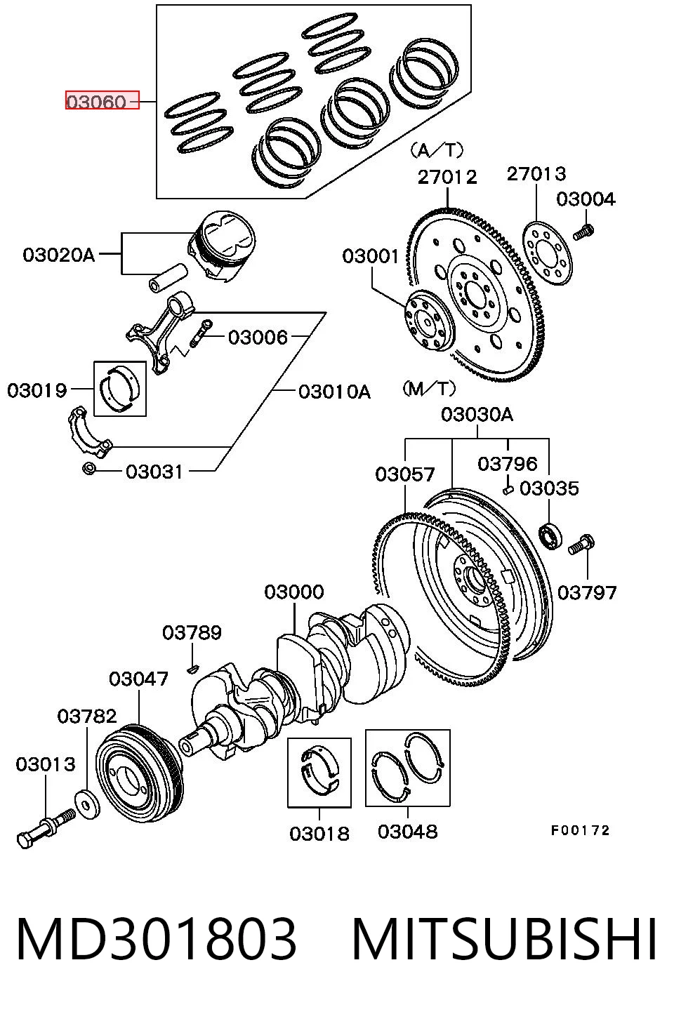 MD301803 Mitsubishi
