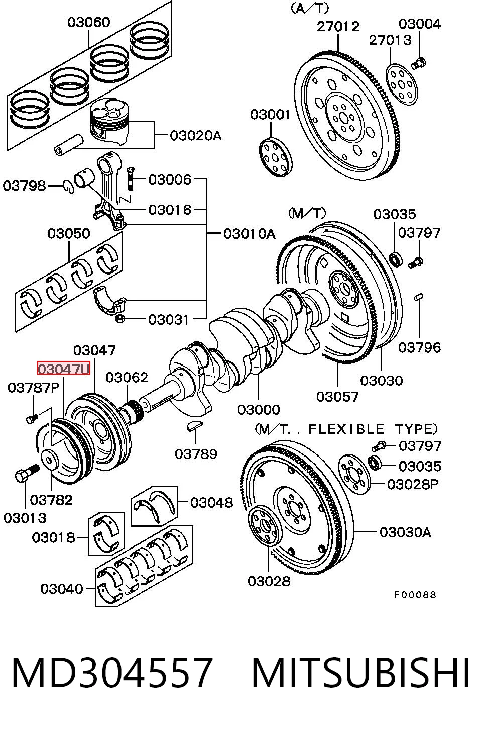 MD304557 Mitsubishi