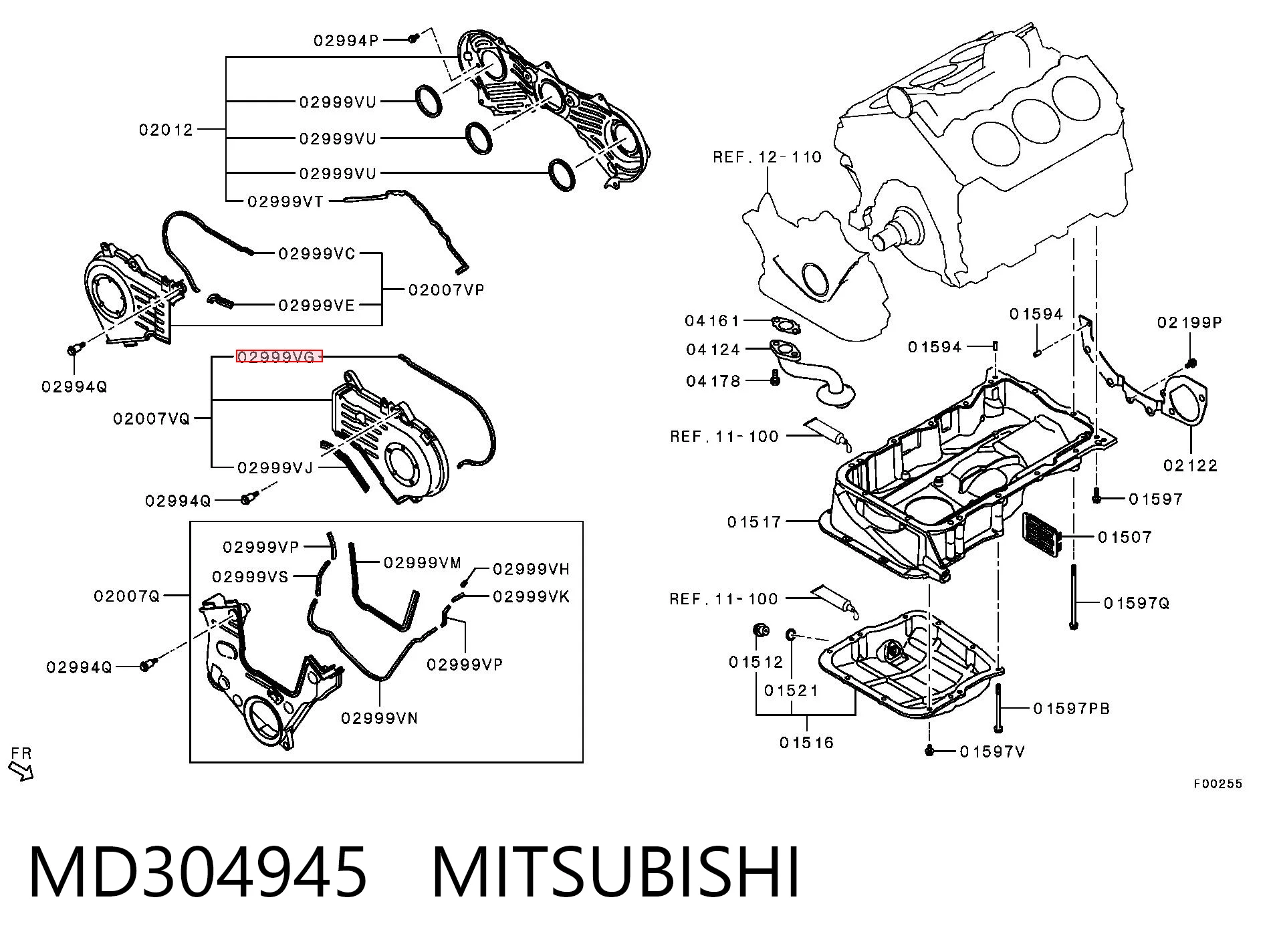 MD304945 Mitsubishi