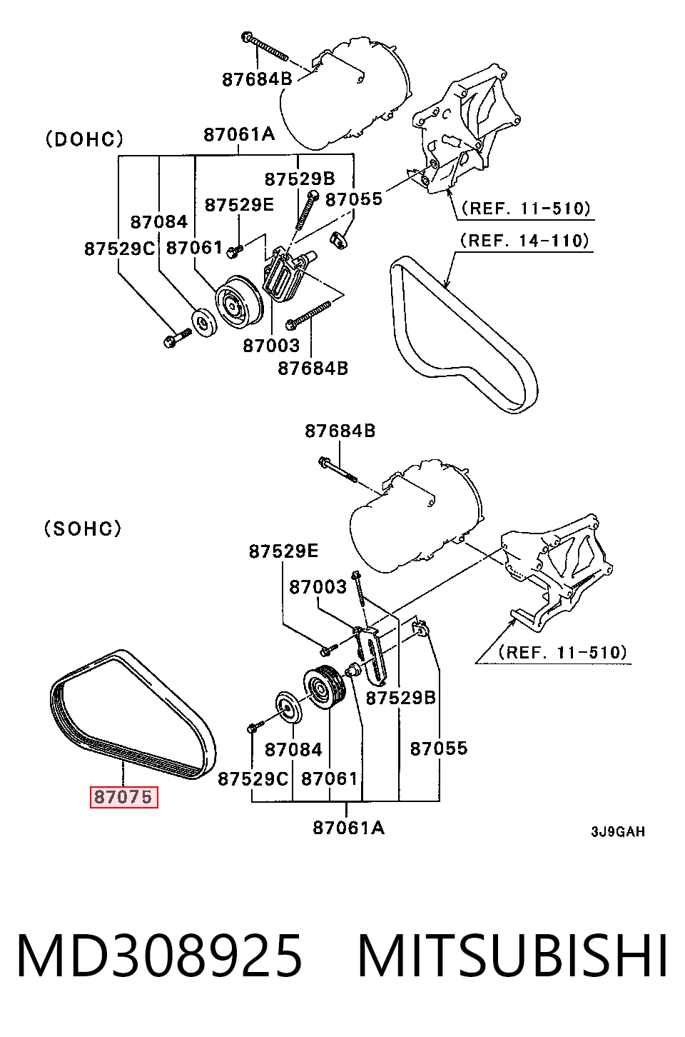 MD308925 Mitsubishi