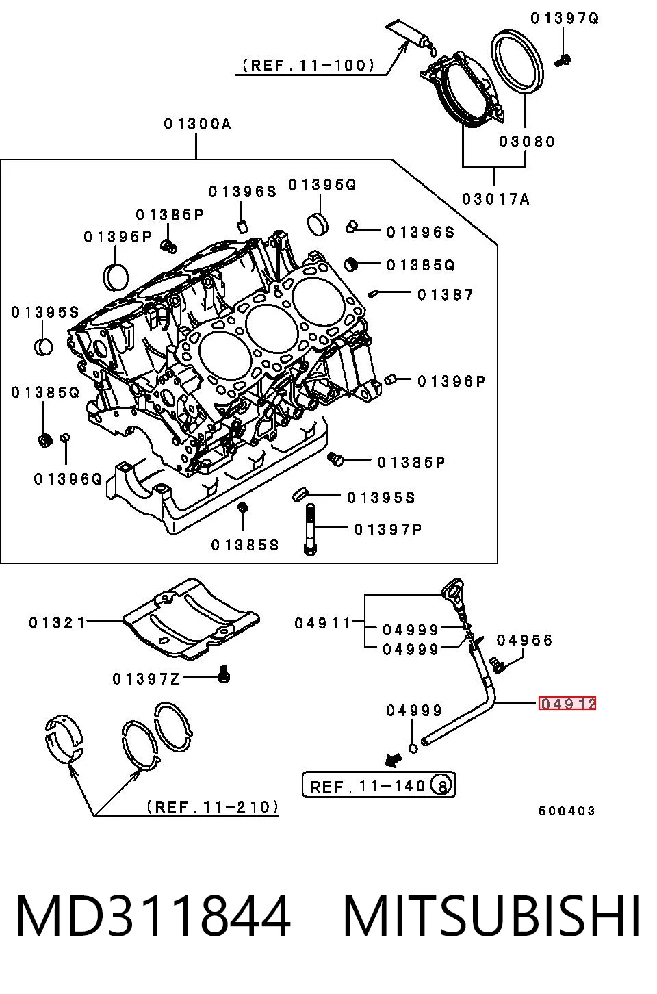 MD311844 Mitsubishi