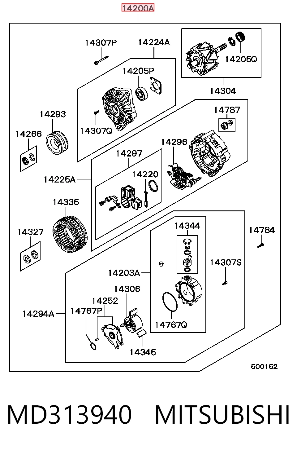 MD313940 Mitsubishi