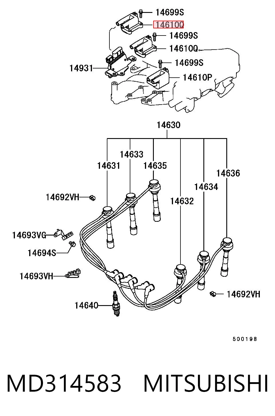 MD314583 Mitsubishi