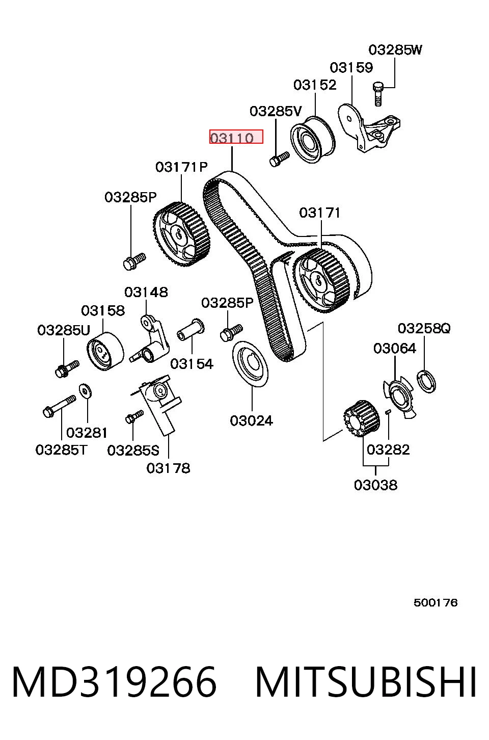 MD319266 Mitsubishi