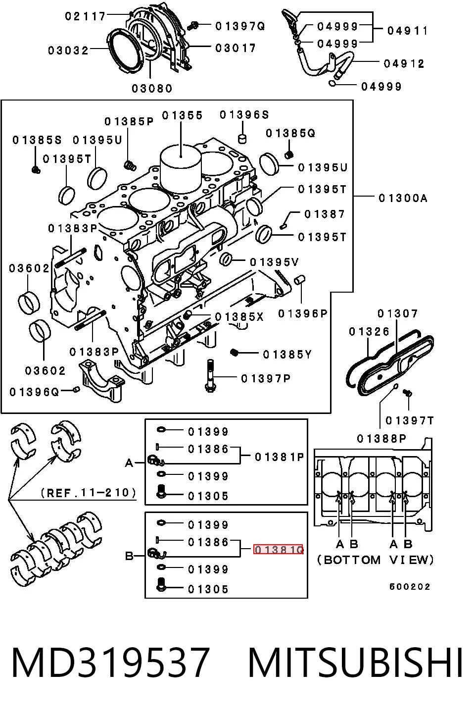 MD319537 Mitsubishi