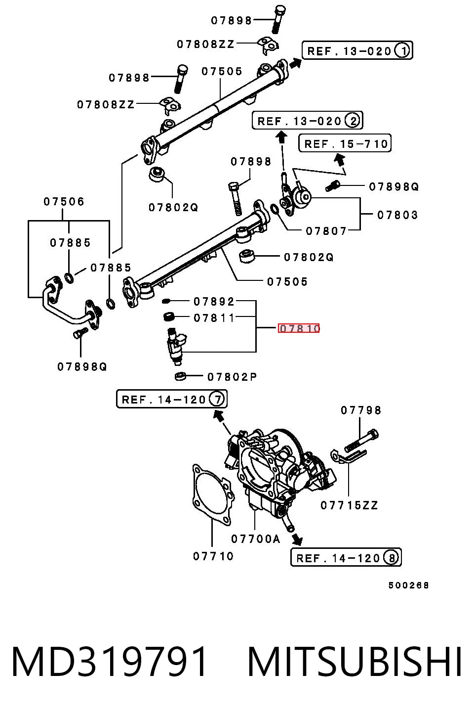MD319791 Mitsubishi