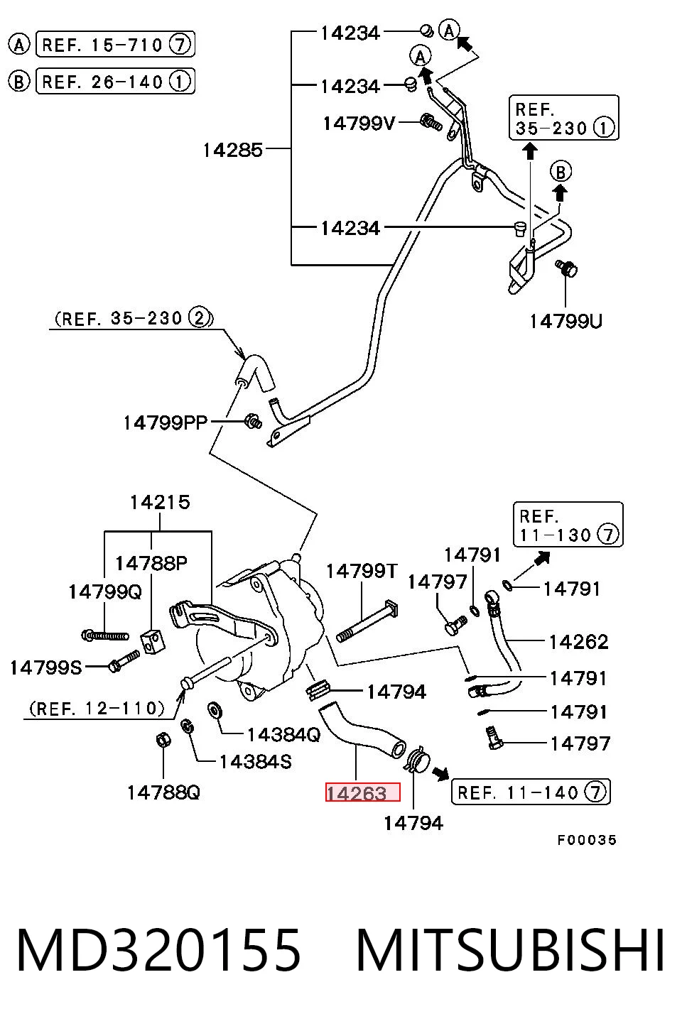 MD320155 Mitsubishi