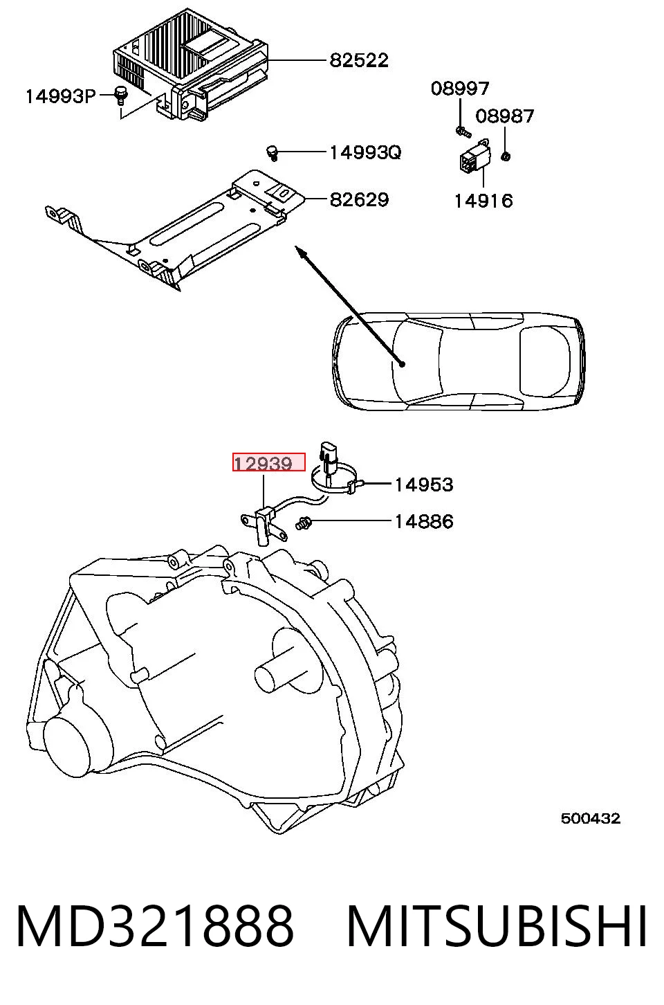 Sensor de levas Clio I hatchback (1990-1998) original desde 15,74 €