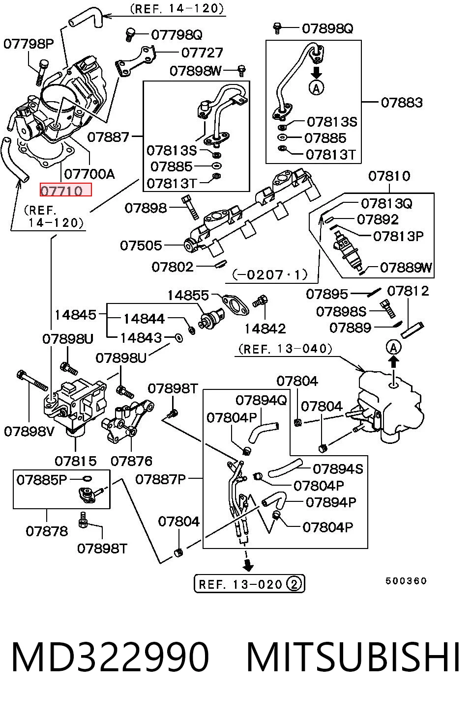 MD322990 Mitsubishi