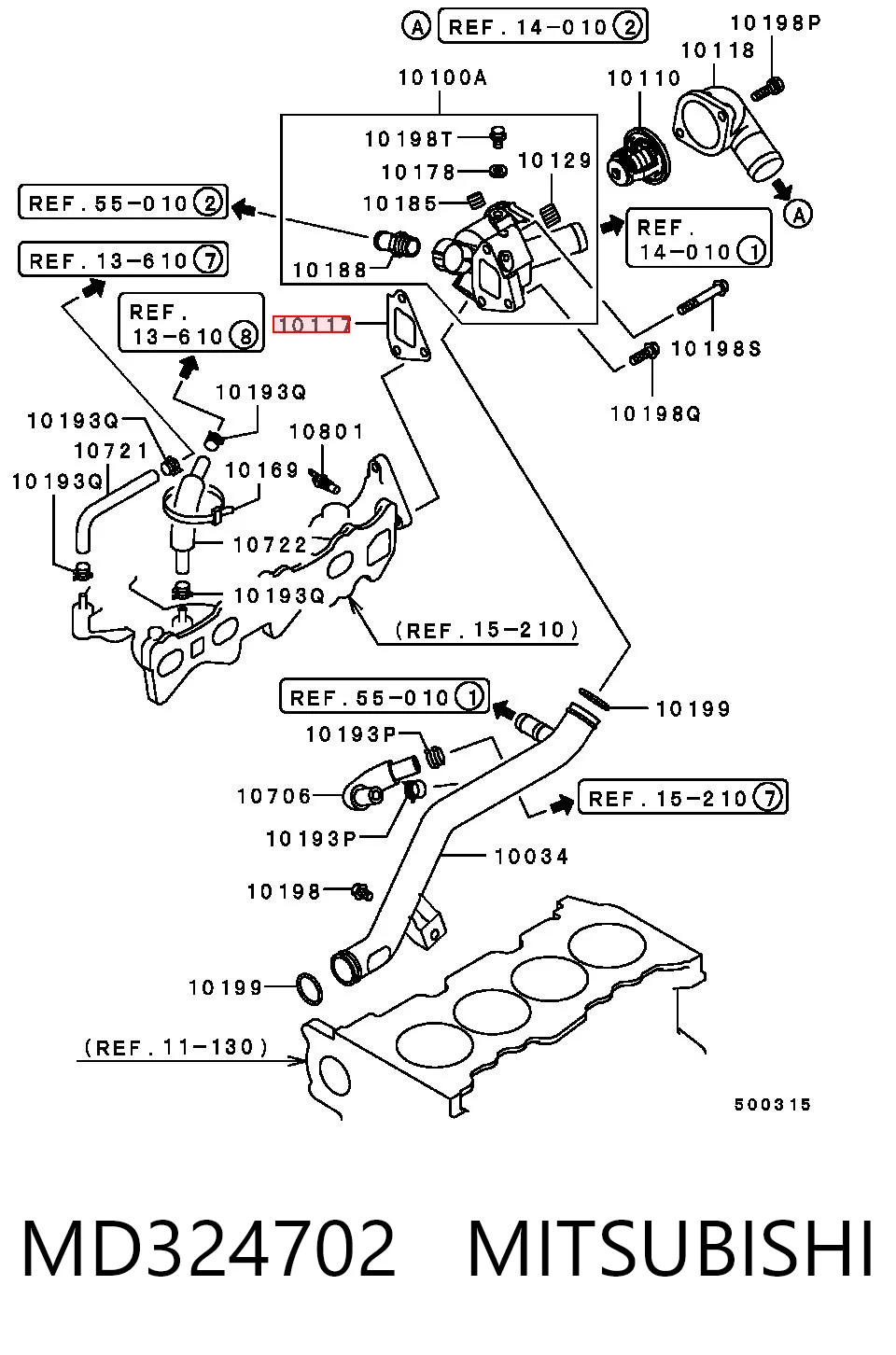 MD324702 Mitsubishi