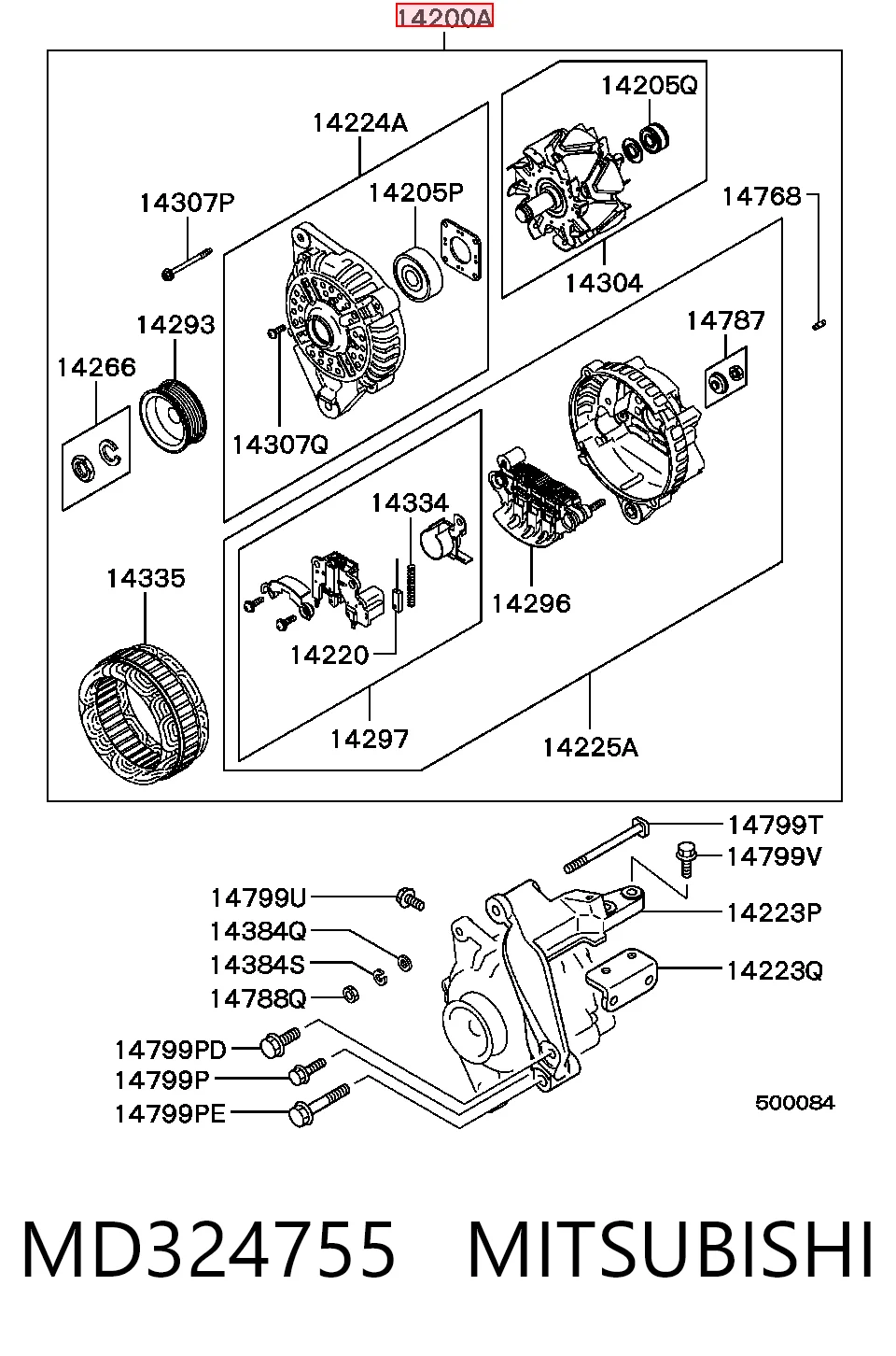 MD324755 Mitsubishi