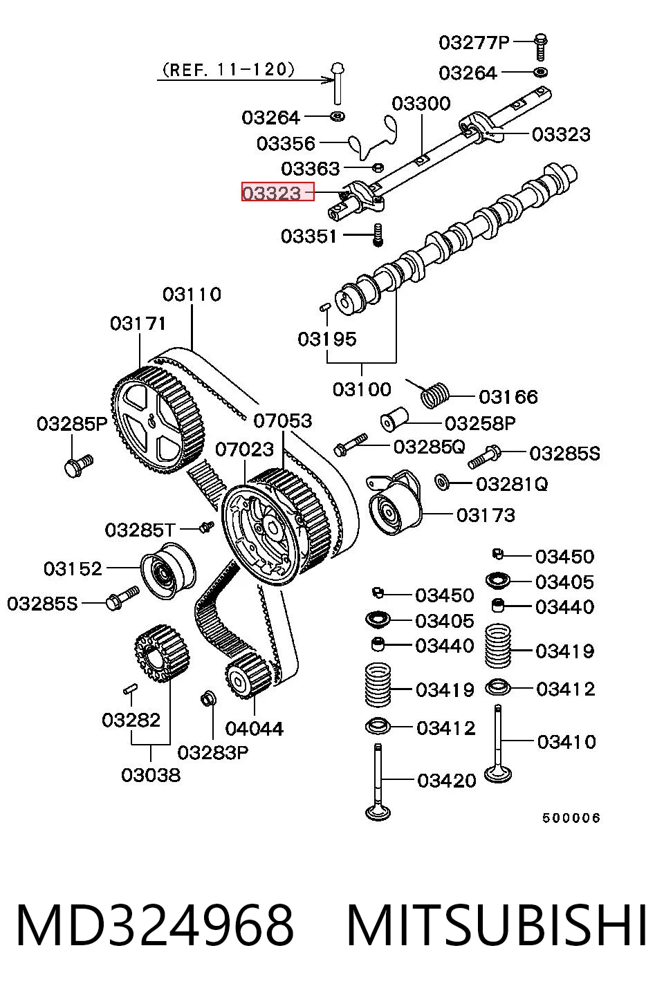MD324968 Mitsubishi