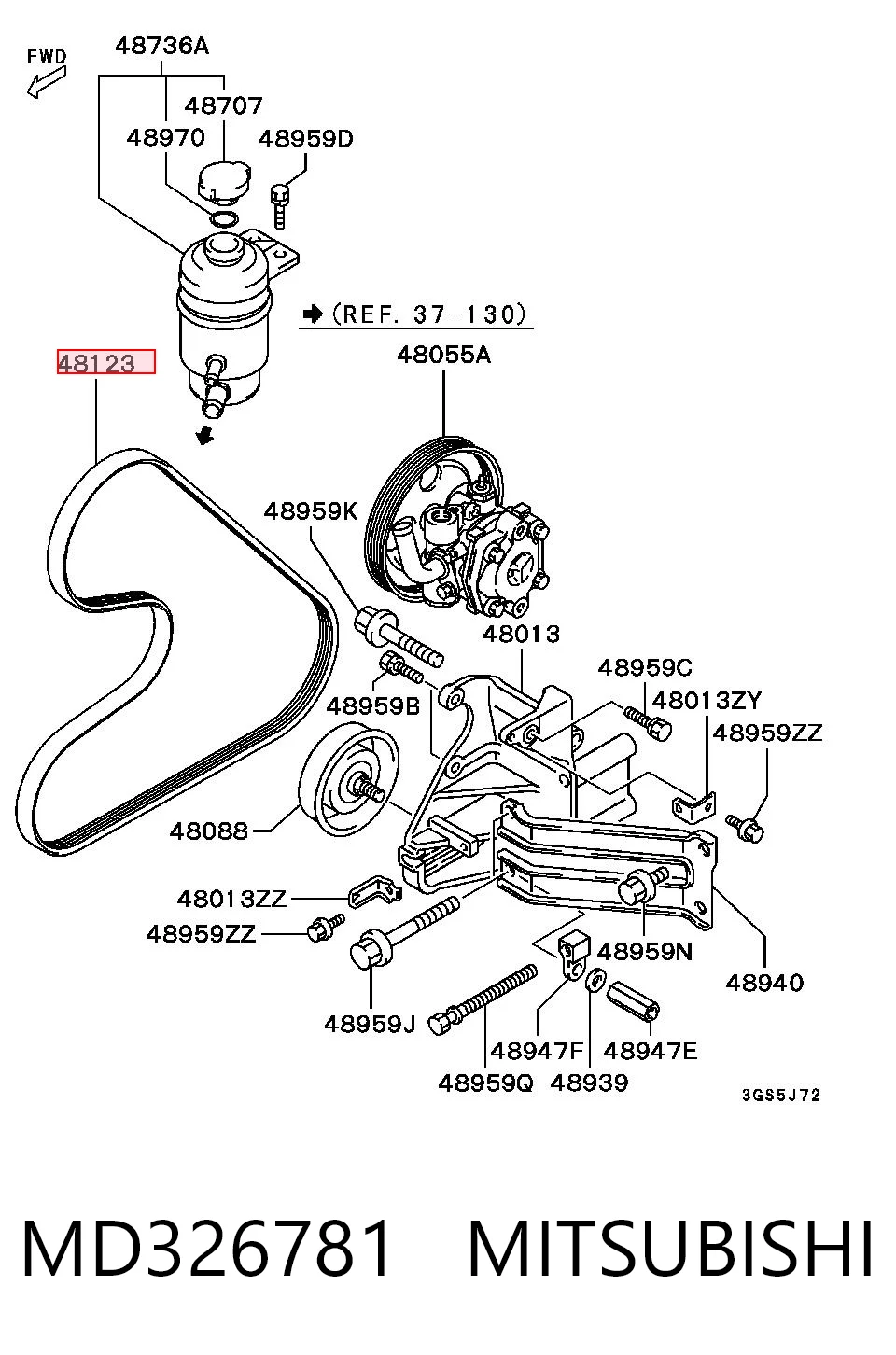 MD326781 Mitsubishi
