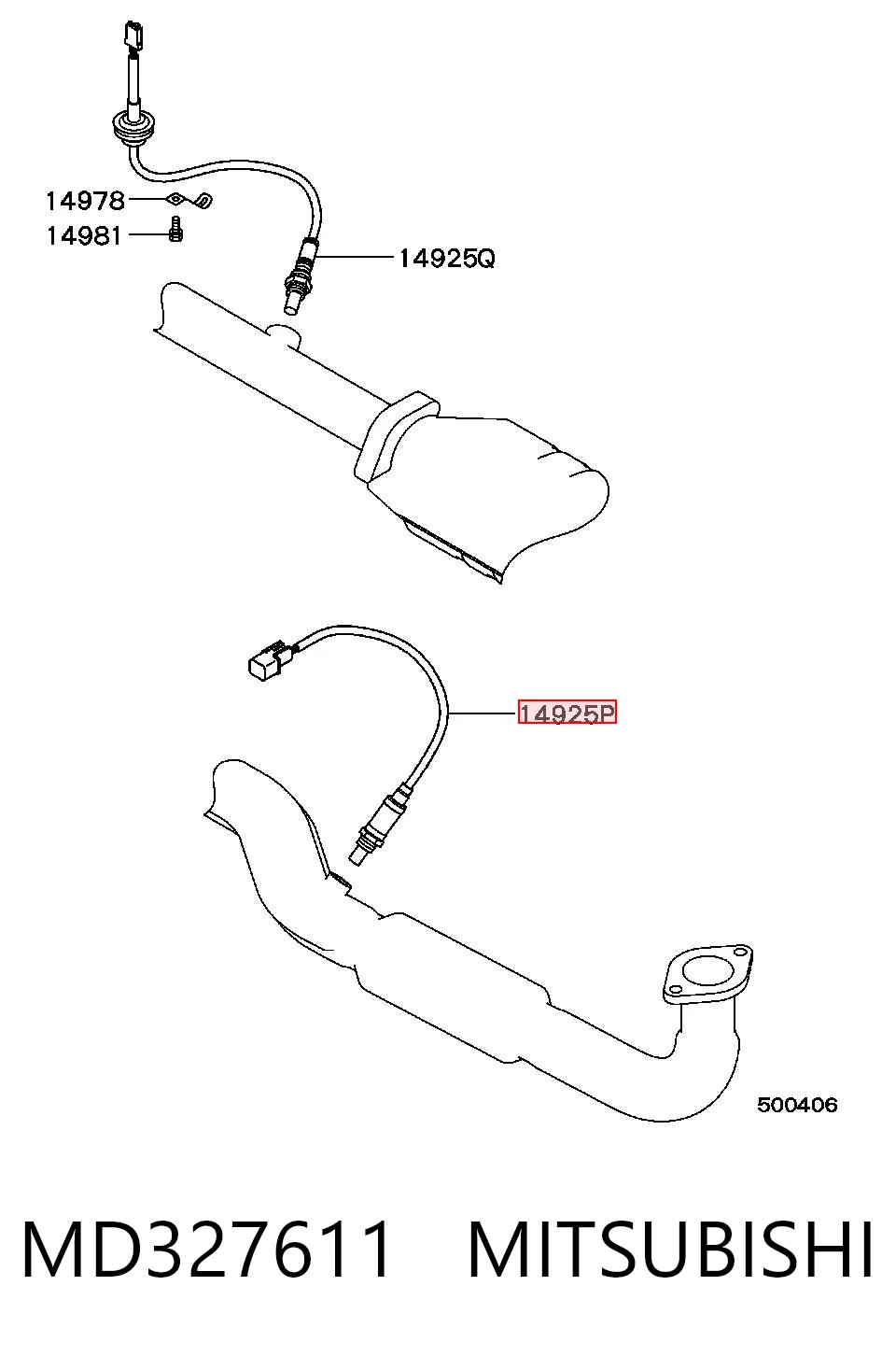 MD327611 Mitsubishi