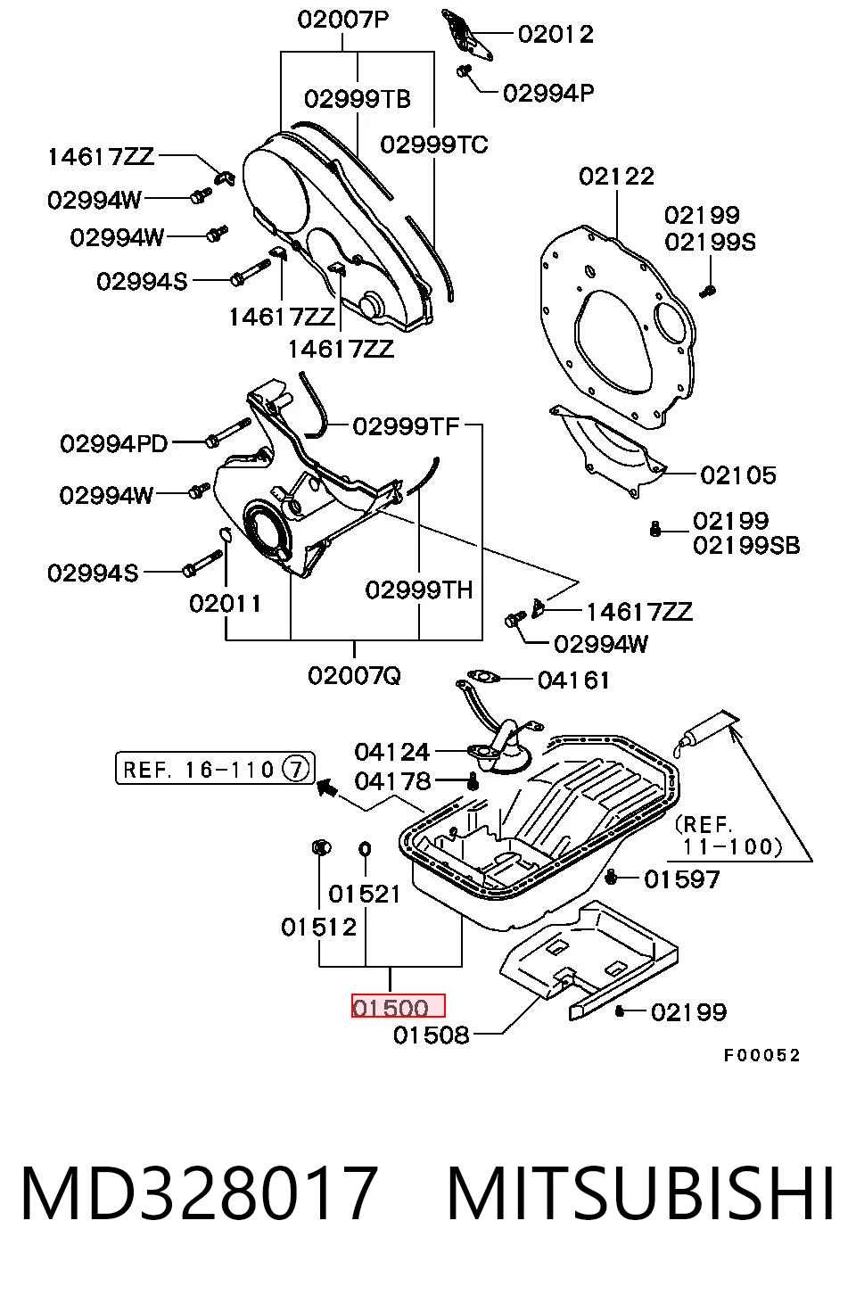 MD328017 Mitsubishi