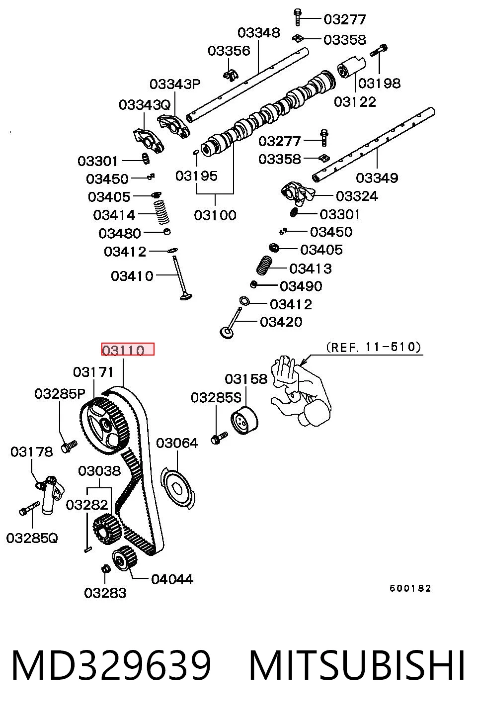 MD329639 Mitsubishi