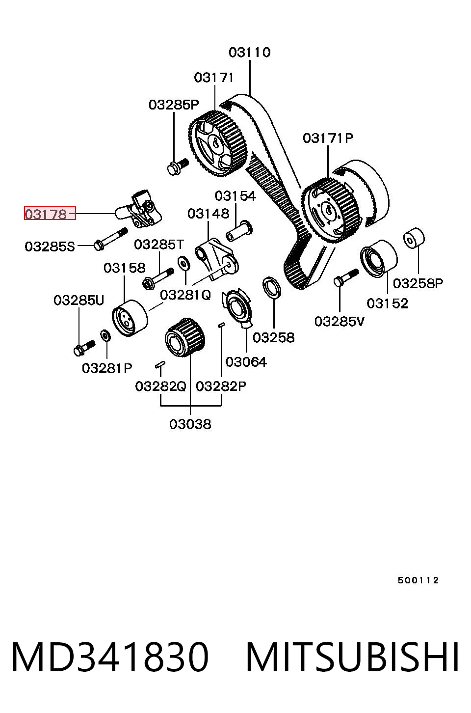 MD341830 Mitsubishi