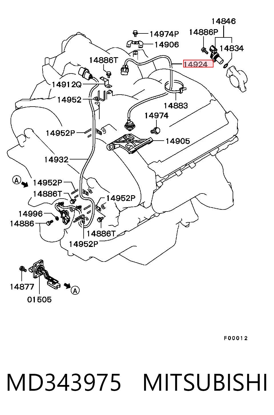 MD343975 Mitsubishi