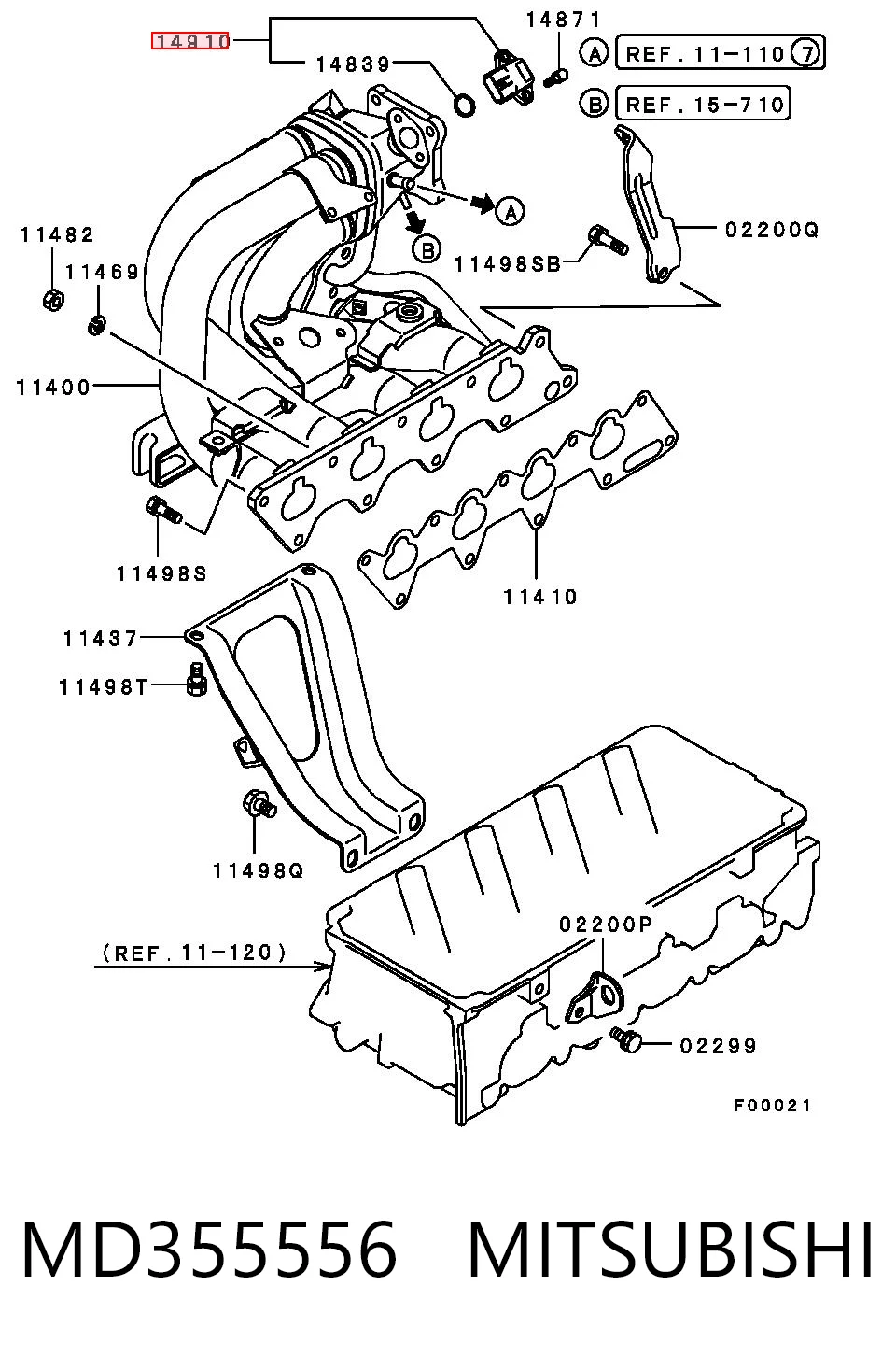 MD355556 Mitsubishi