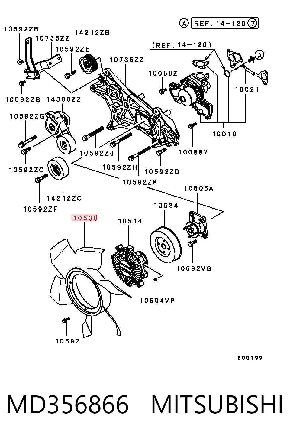 MD356866 Mitsubishi