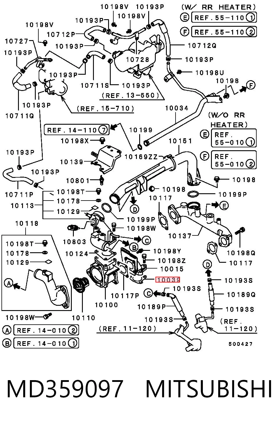 MD359097 Mitsubishi