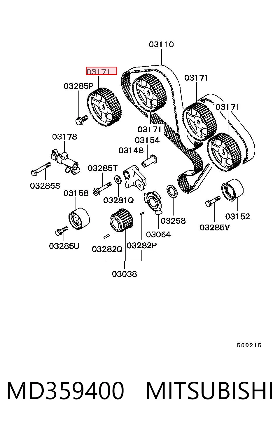MD359400 Mitsubishi