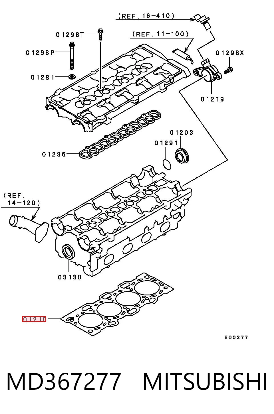 MD367277 Mitsubishi