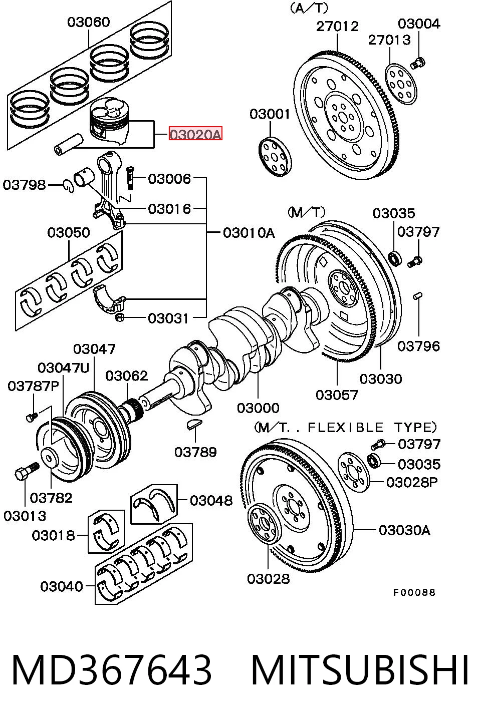MD367643 Mitsubishi