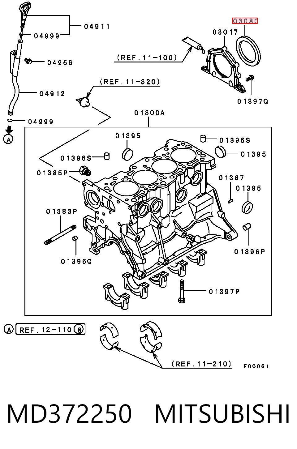 MD372250 Mitsubishi