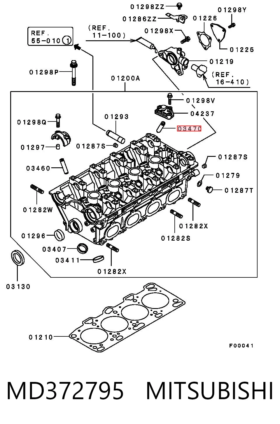MD372795 Mitsubishi
