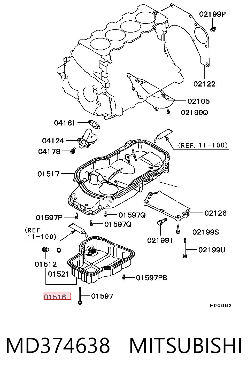 MD374638 Mitsubishi