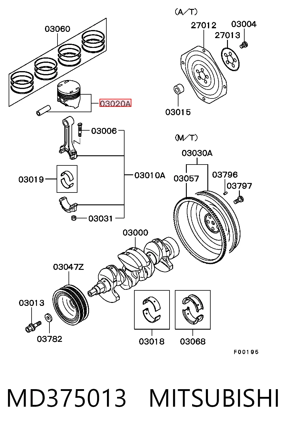 MD375013 Mitsubishi