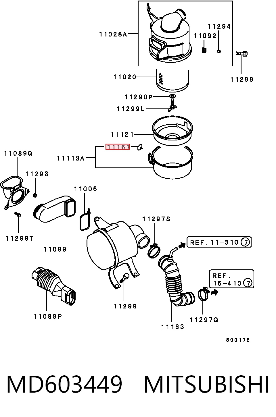 MD603449 Mitsubishi