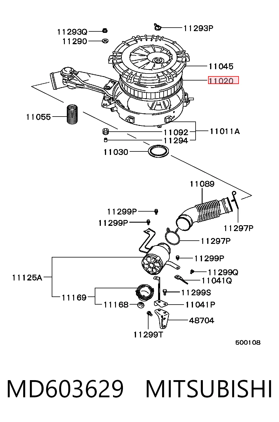MD603629 Mitsubishi