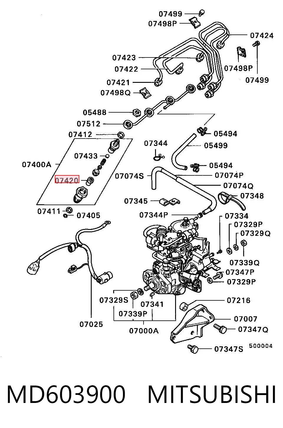 MD603900 Mitsubishi